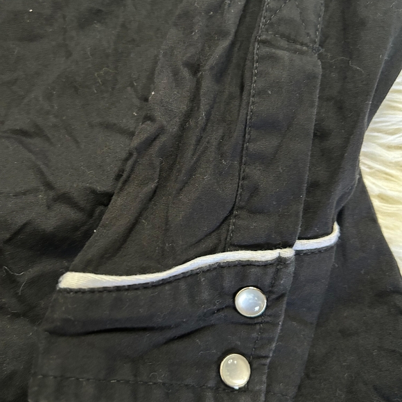 Western Black Jacket with Skull Design - Picture 3 of 8